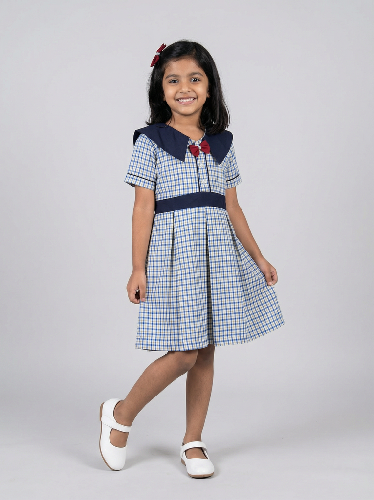 Ganesh Girls School Frock Length (20)
