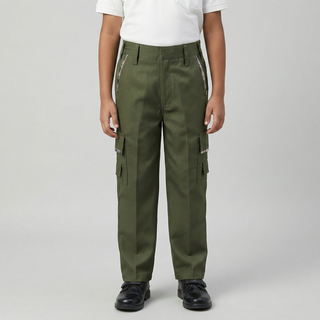Sant Kabir School Cargo Pant Length (18)