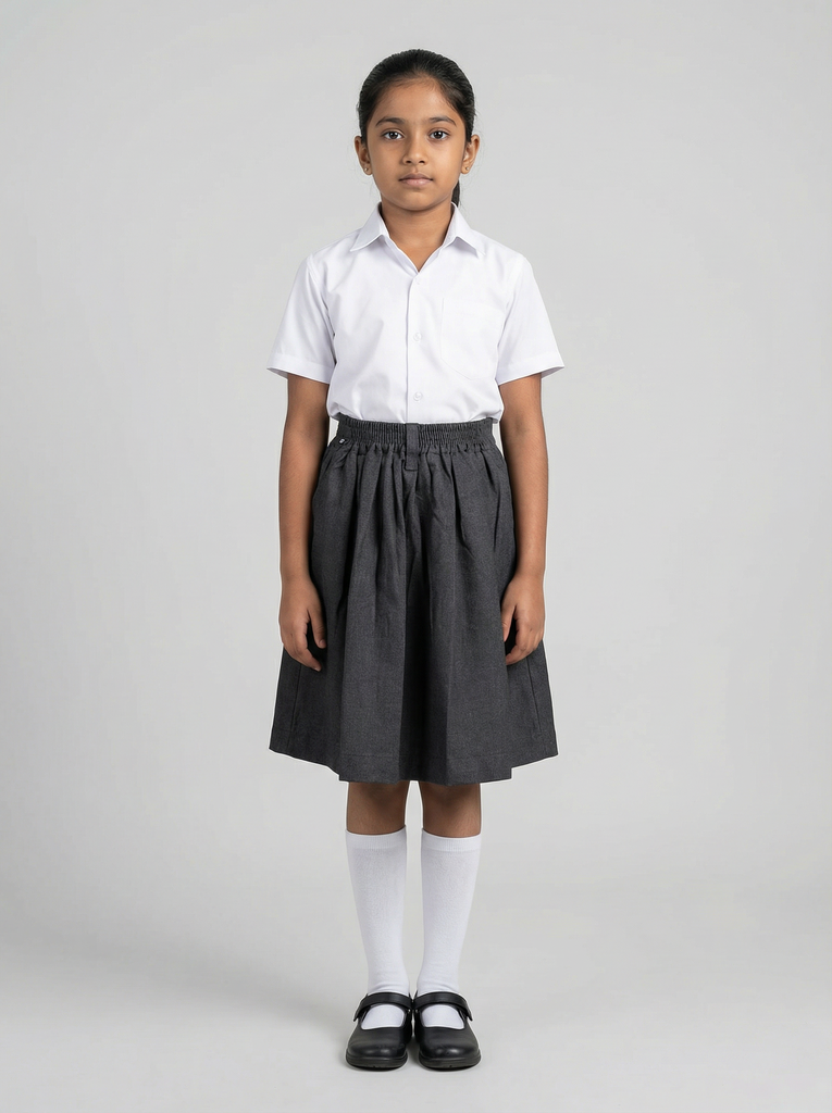 Ganesh B-Wasted Girl School Skirt Waist (18)
