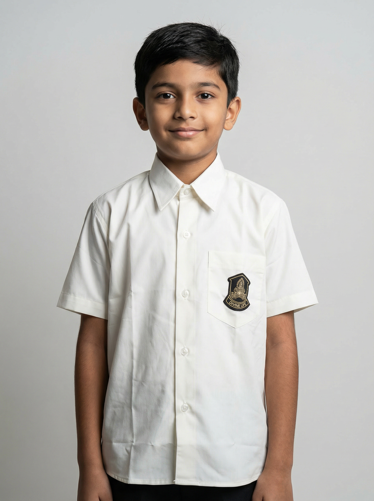 Divine Life Boy School Shirt