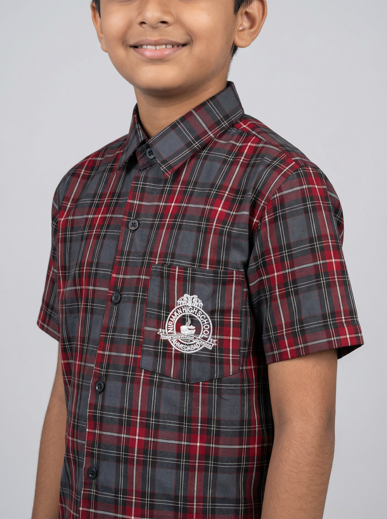 Nirman CBSE Unisex School Shirt (1 to 8) (20)