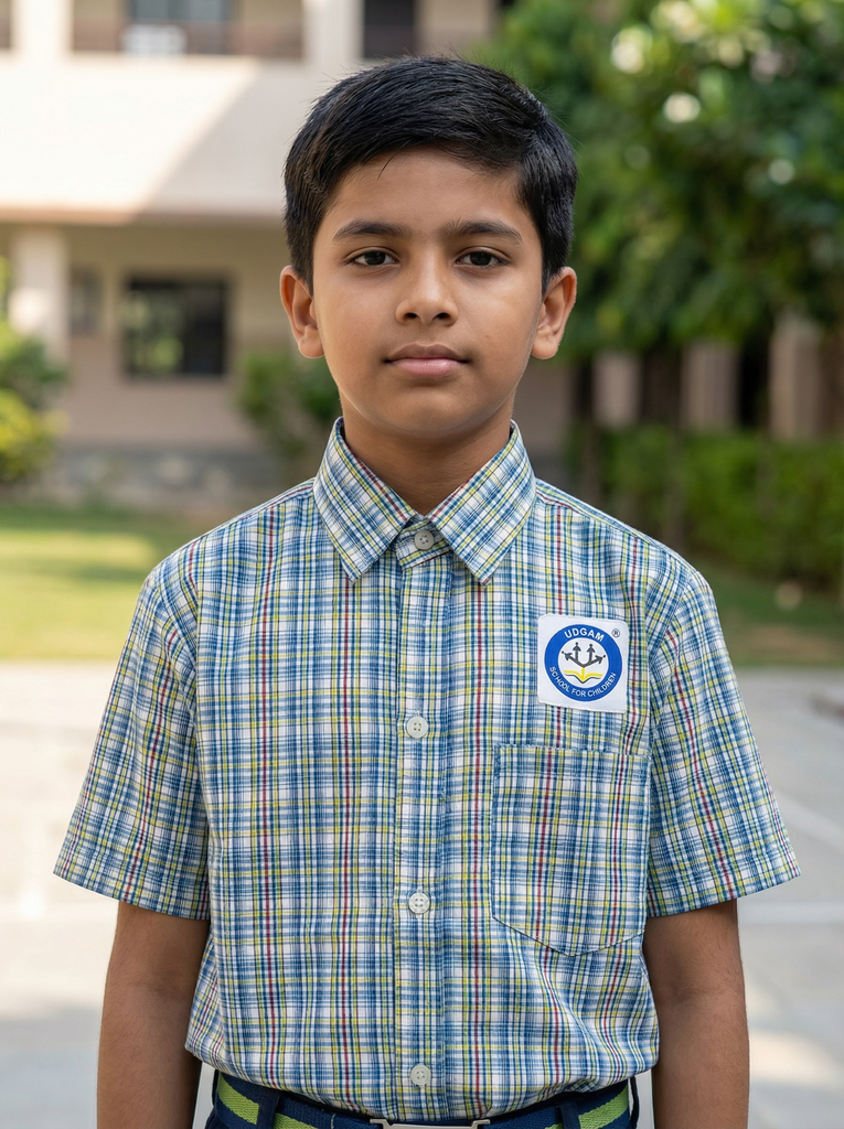 Udgam Unisex School Shirt (18)