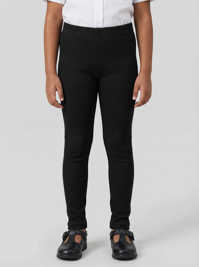 Girl School Leggins - Black (18)
