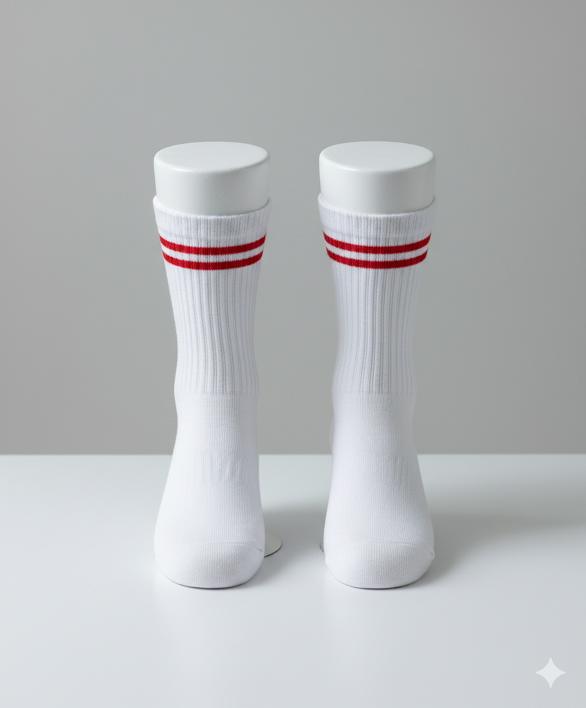 Ravi Shankar White Socks (4)