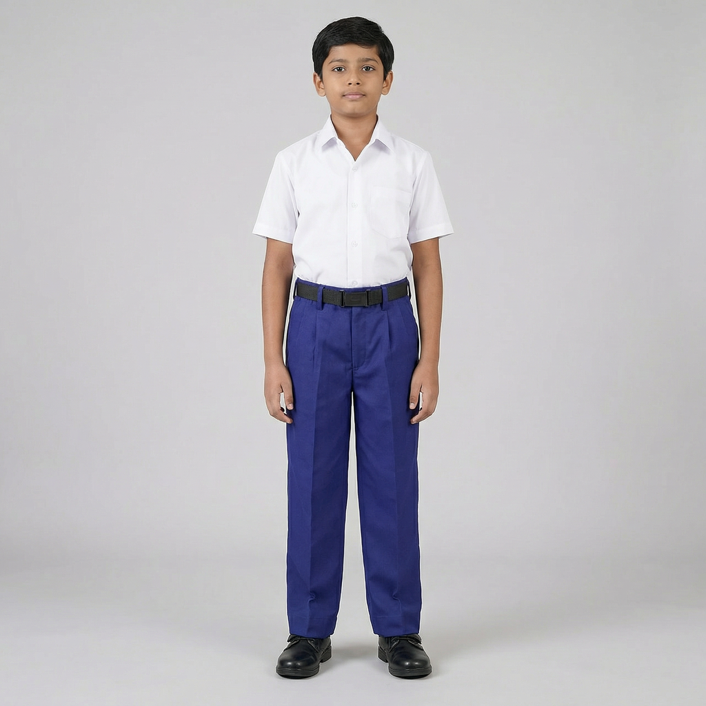 Shreyas Foundation Unisex Pant Length-Royal Blue