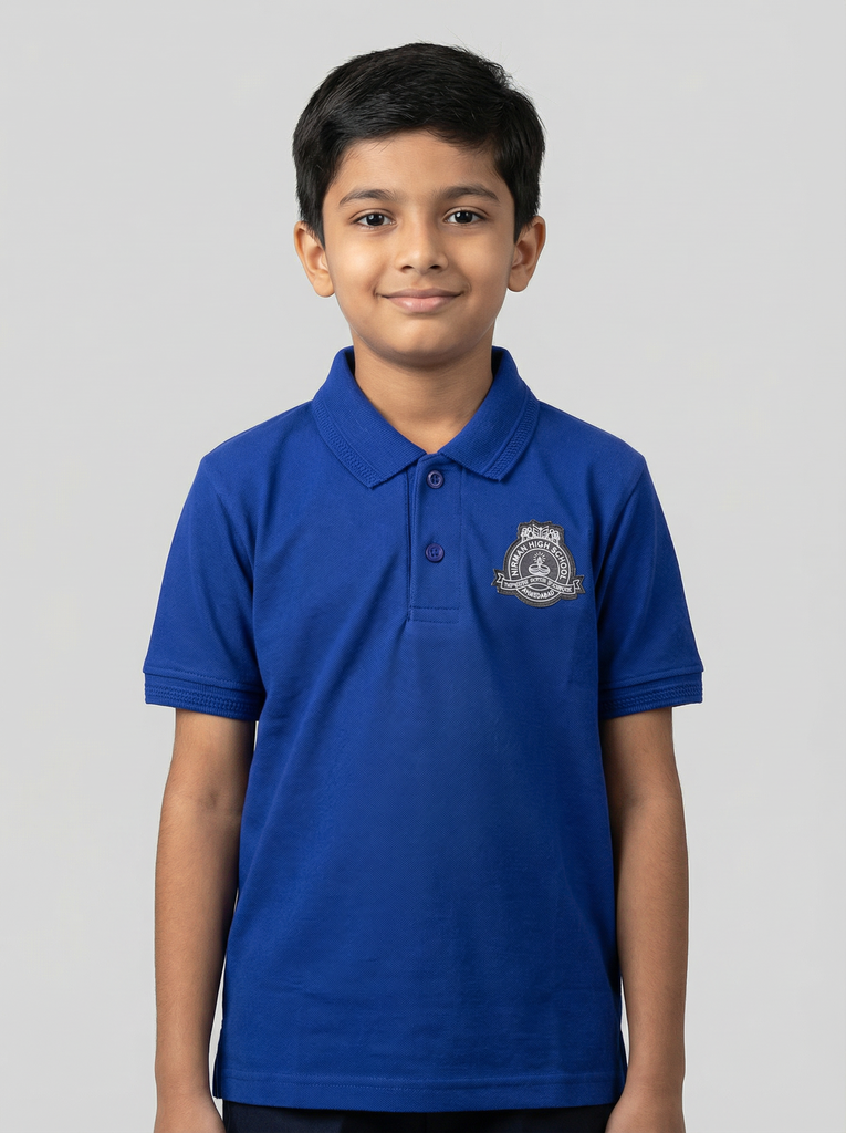 Nirman CBSE Blue House Unisex T-shirt (18)