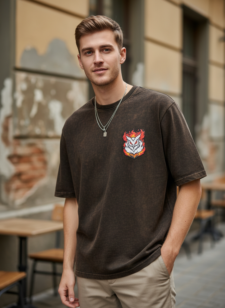 RR Printed Oversized T-shirt