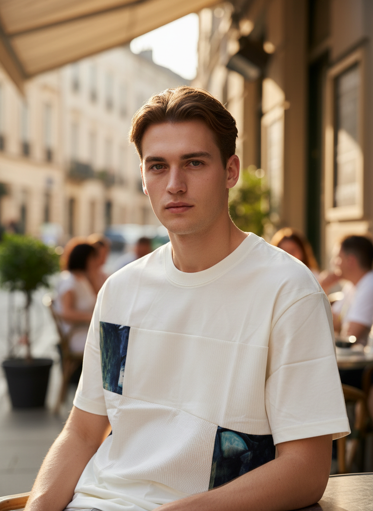 Patchy Classic White T-shirt