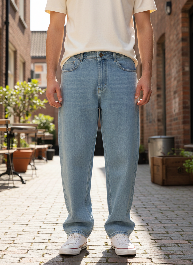 Classic Blue Baggy Jeans
