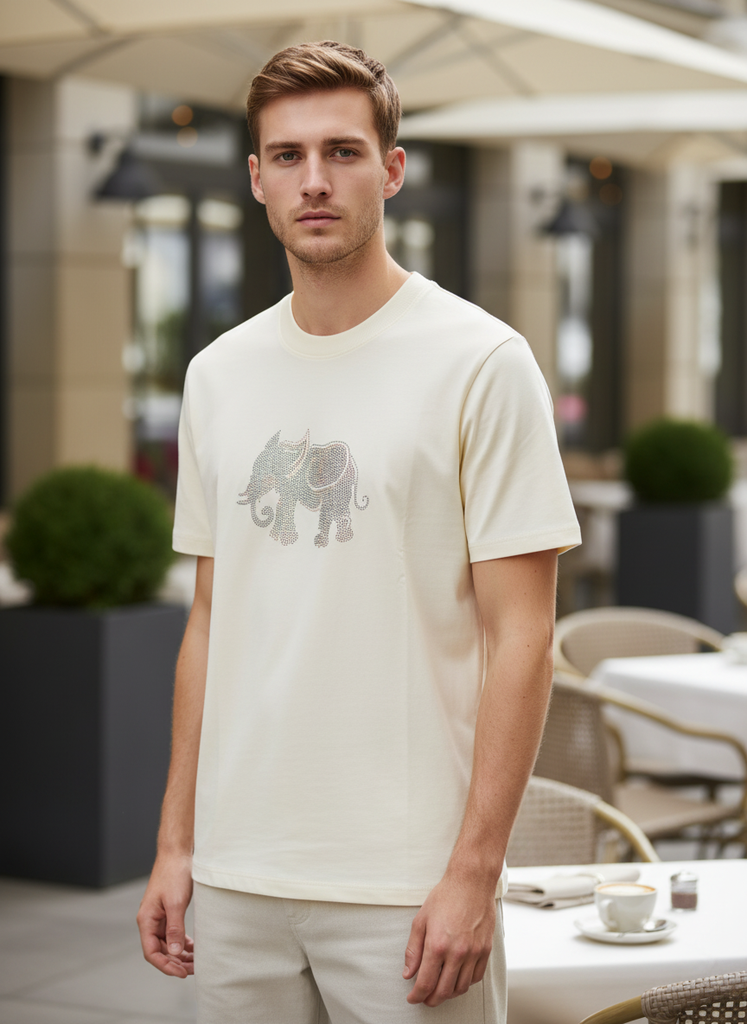 Tusk Tasker White Oversized T-shirt