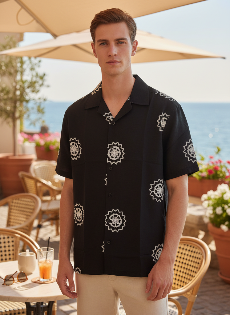 Black Loose-fit Shirt