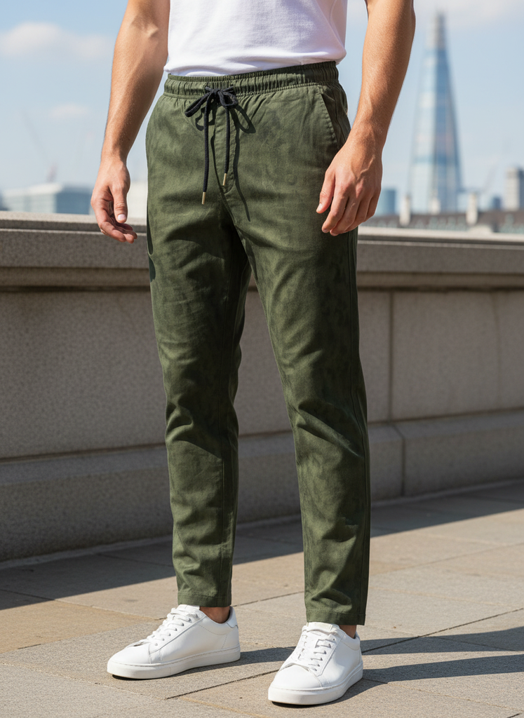 Green Track Pant